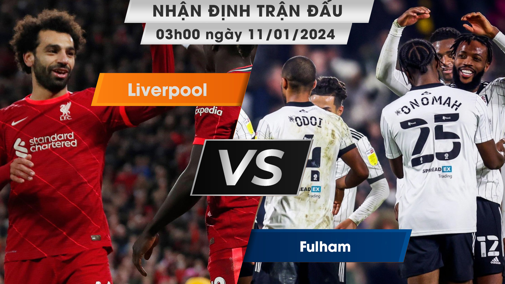 Nhận định, dự đoán Liverpool vs Fulham , 03h00 ngày 11/01/2024